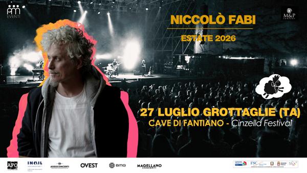 Niccolò Fabi - Cinzella Festival 2026