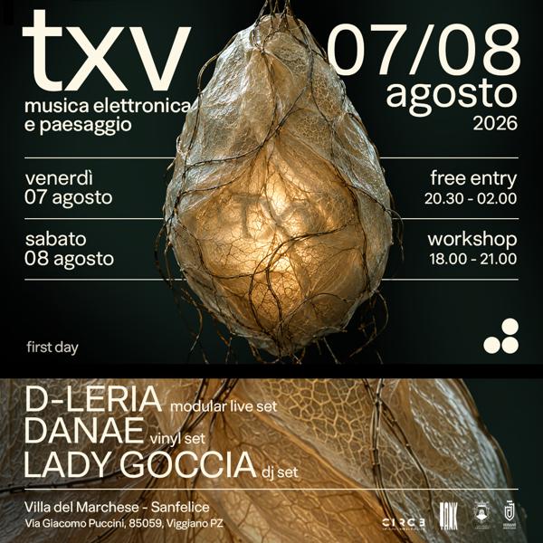 TXV - musica elettronica e paesaggio