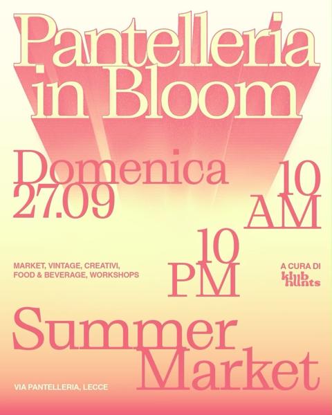 Pantelleria In Bloom