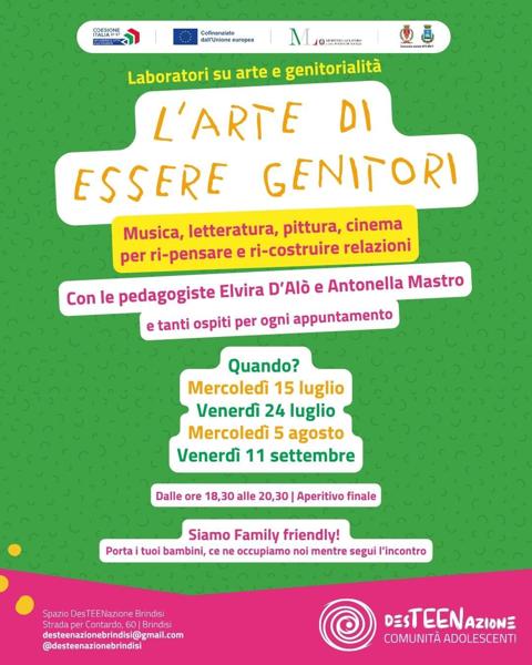 L'arte di essere genitori - Laboratorio