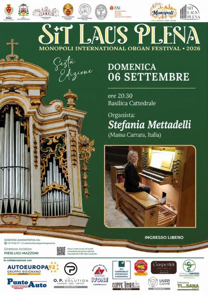 Sit Laus Plena - Monopoli International Organ Festival