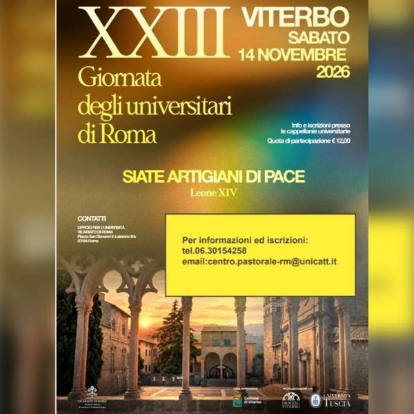 XXIII Giornata degli Universitari di Roma