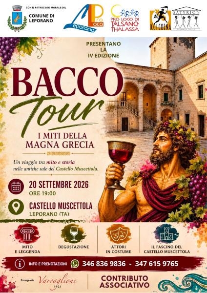Baccotour IV Edizione: I Miti della Magna Grecia
