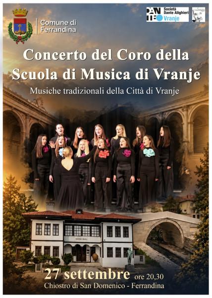 Concerto del Coro della Scuola di Musica di Vranje
