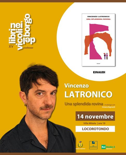 Vincenzo Latronico presenta "Una splendida rovina"
