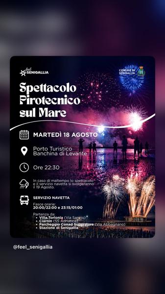 Spettacolo Pirotecnico sul Mare