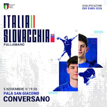 Italia - Slovacchia (Pallamano)