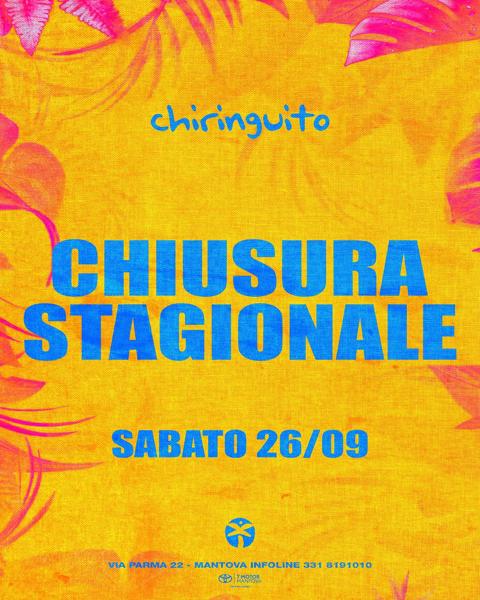 Chiusura Stagionale