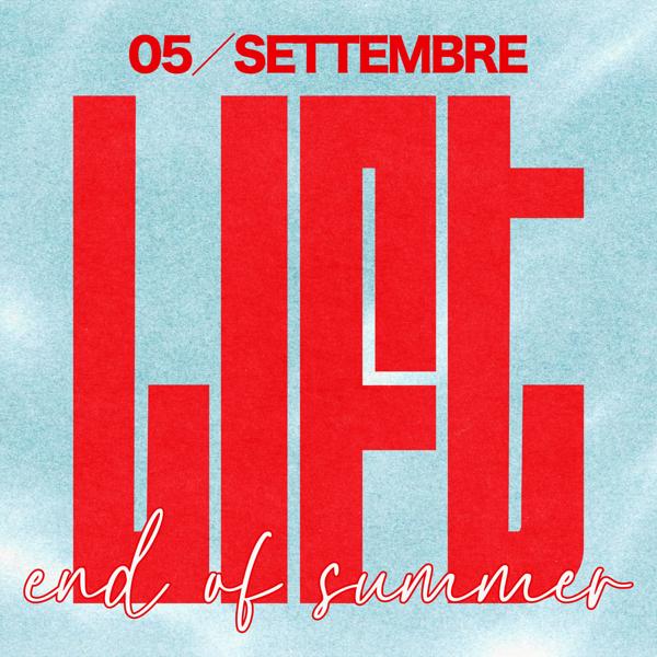 05.09 | LIFT End of Summer w/ ATOM DJ SET - PLAYA DE ERNO