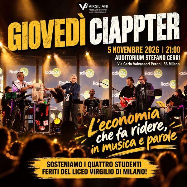 Giovedì Ciappter - L'economia che fa ridere, in musica e parole