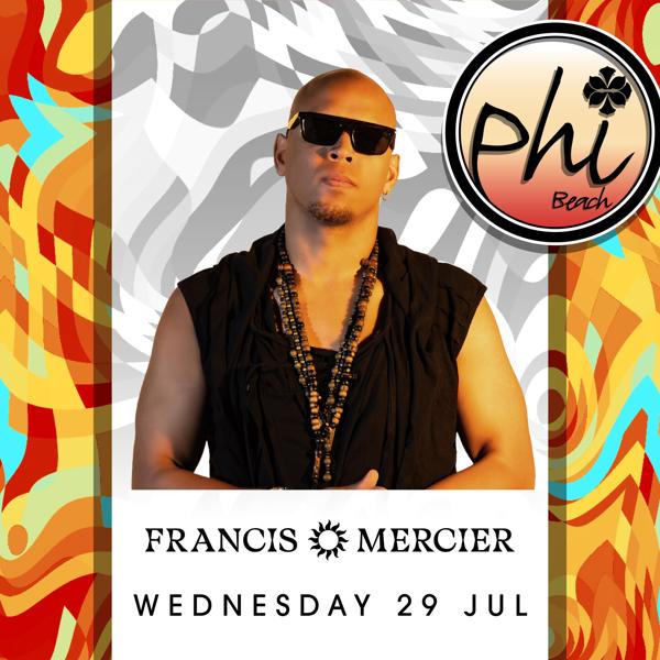 Francis Mercier & Floyd Lavine at Phi Beach