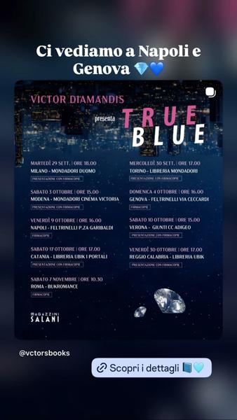 Victor Diamandis - Firmacopie True Blue
