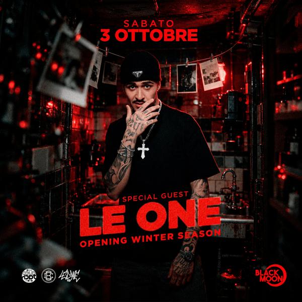 3 OTTOBRE - LE ONE AL BLACKMOON