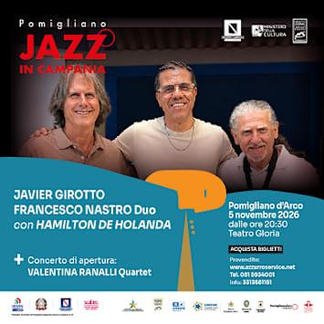 Javier Girotto - Francesco Nastro Duo / Valentina Ranalli Quartet