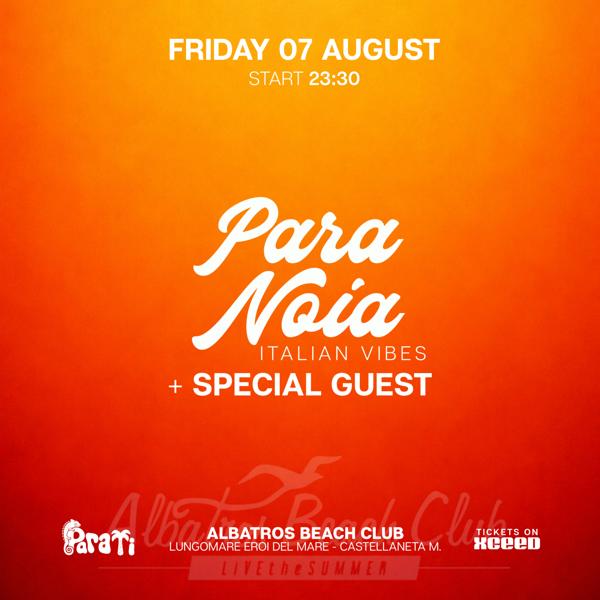 Para ti w PARANOIA + SPECIAL GUEST