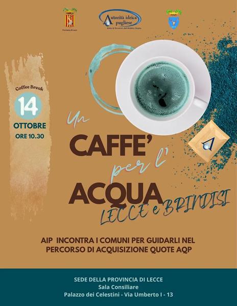 Un caffè per l'acqua