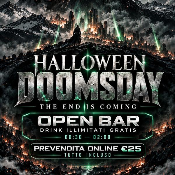 Halloween Doomsday - CHARLIE APRICA 🎃🎃 - 31/10