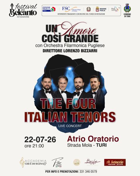 The Four Italian Tenors – Un amore così grande