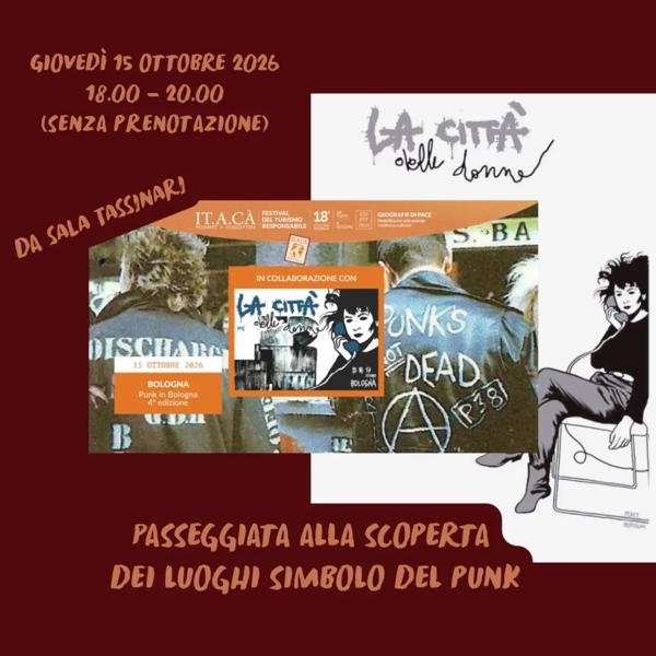 Passeggiata nei luoghi del punk bolognese - seconda data
