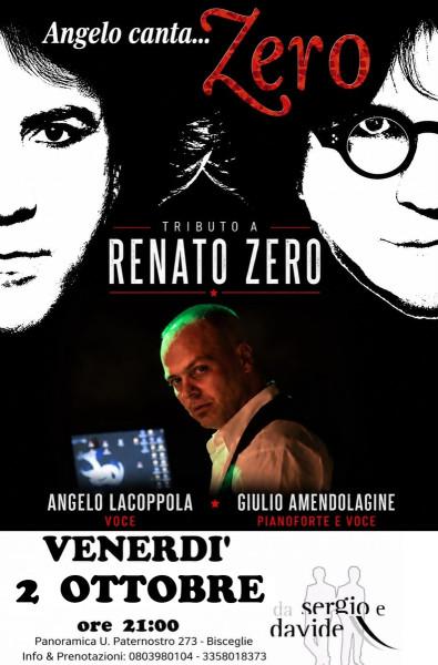Angelo canta Zero - Tributo a Renato Zero