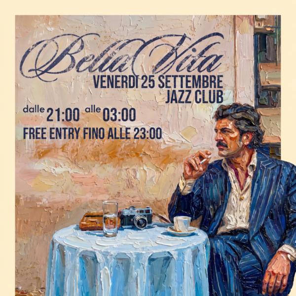 BellaVita - Jazz Club Venerdì 25 Settembre (open air)
