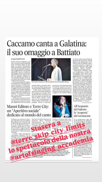 L'alba dentro l'imbrunire