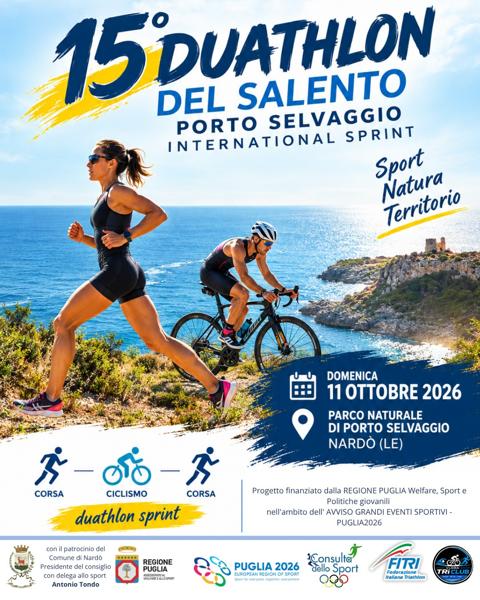 15° Duathlon del Salento - Porto Selvaggio International Sprint