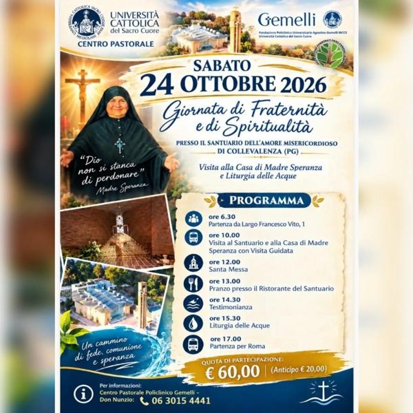 Giornata di Fraternità e di Spiritualità