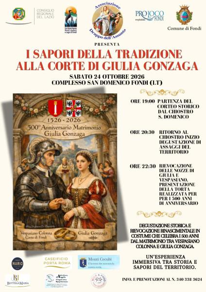 I sapori della tradizione alla corte di Giulia Gonzaga