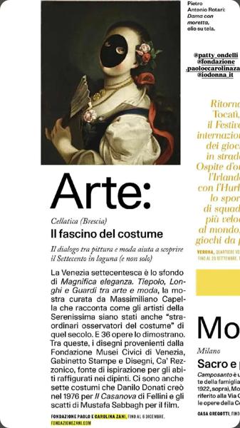 Il fascino del costume