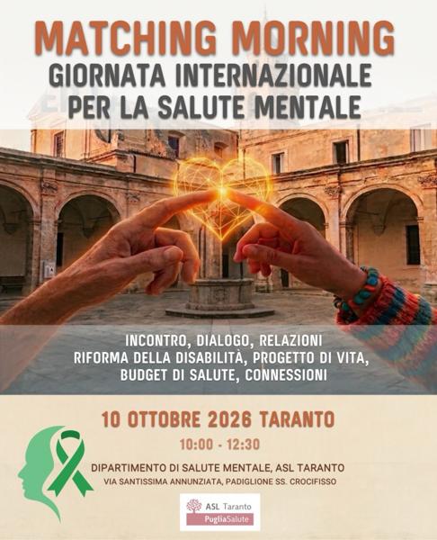 Matching Morning per la Salute Mentale