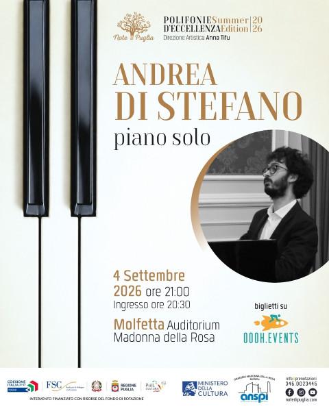 Andrea Di Stefano, Piano Solo