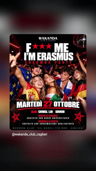 F*** Me I'm Erasmus