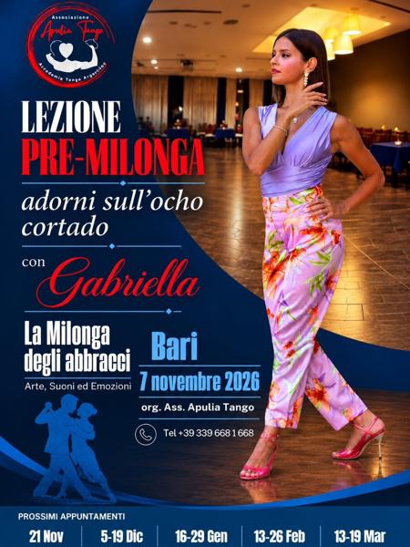Lezione Pre-Milonga