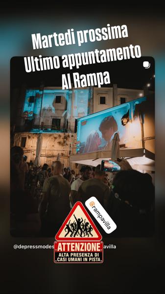 Ultimo appuntamento Al Rampa
