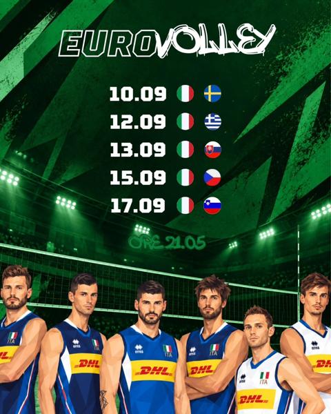 Eurovolley: Italia vs Italia