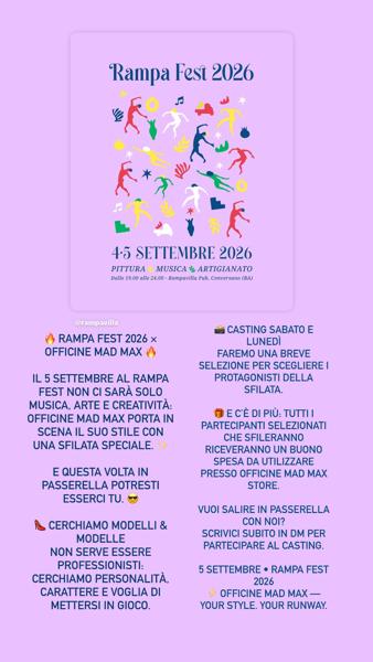 Rampa Fest 2026 - Sfilata Officine Mad Max
