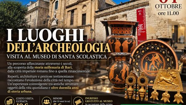 I Luoghi dell'Archeologia – Visita al Museo di Santa Scolastica