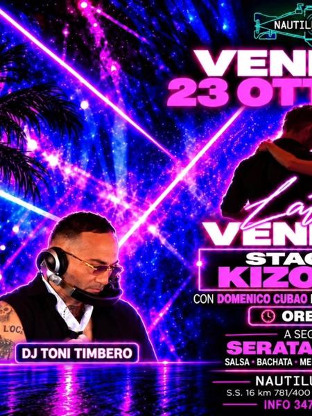 Stage Kizomba & Serata Salsa Bachata Merengue