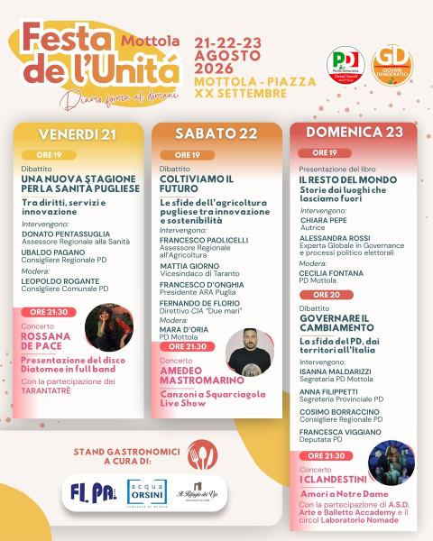 Festa de L'Unità 2026