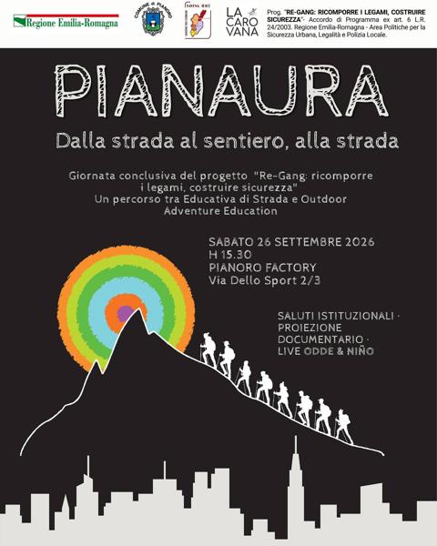 Pianaura: Dalla strada al sentiero, alla strada