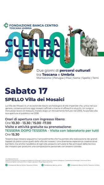 Cultura al Centro - Villa dei Mosaici