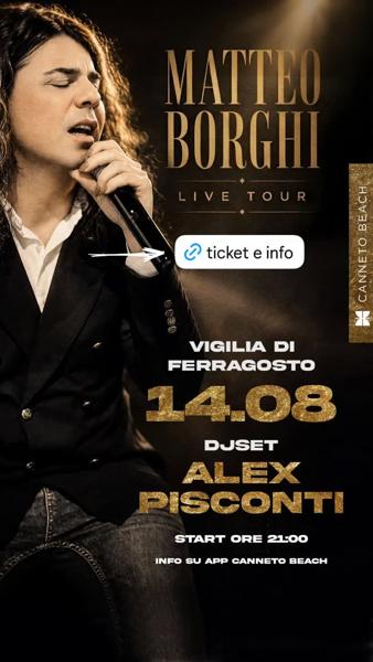 Matteo Borghi Live Tour