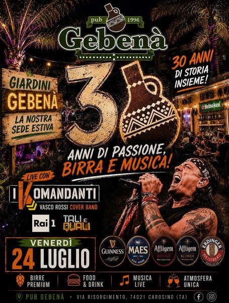 30 anni del Gebenà