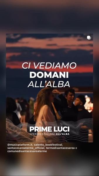 Prime Luci - Sperimentazioni all'Alba