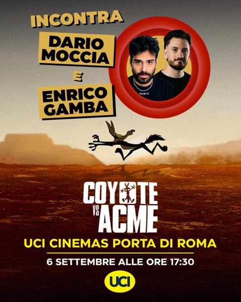 Coyote vs. Acme - Incontro con Dario Moccia ed Enrico Gamba