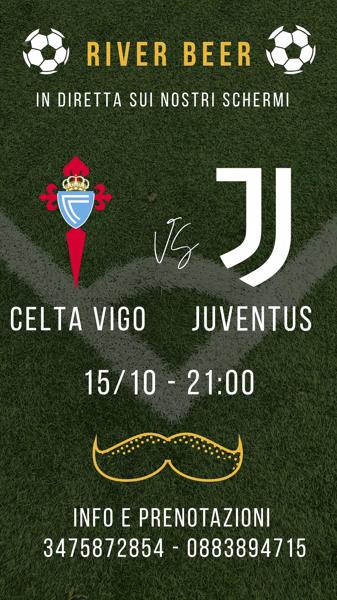 Celta Vigo - Juventus in diretta