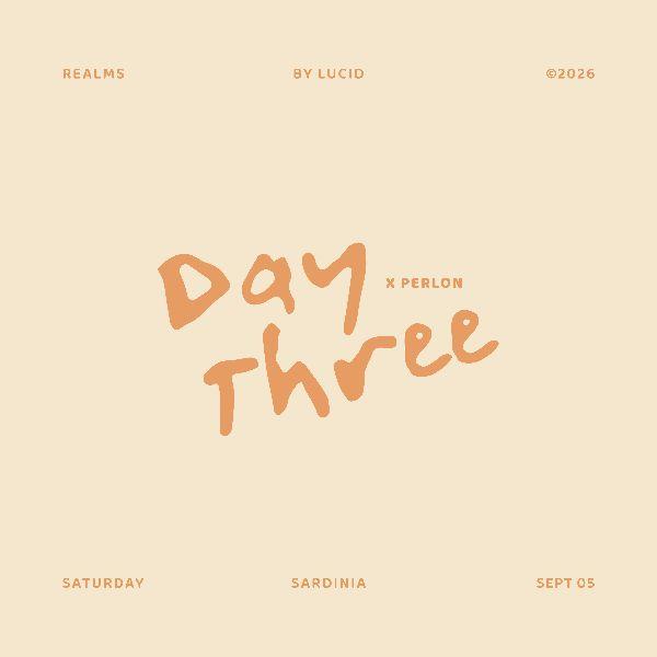 REALMS Day 03 x Perlon