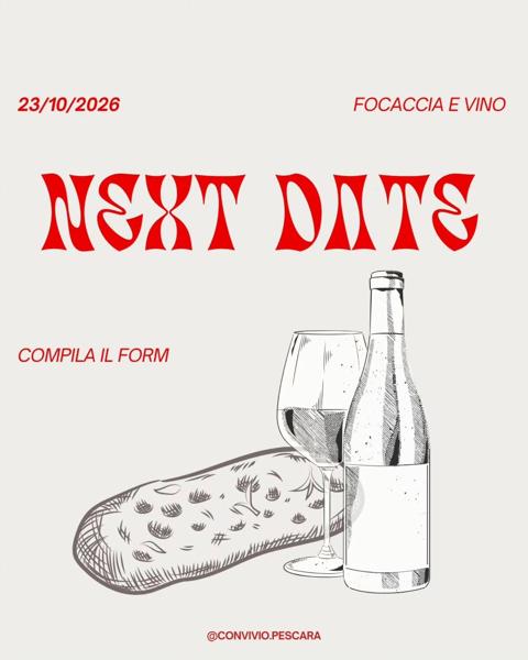 Focaccia e Vino