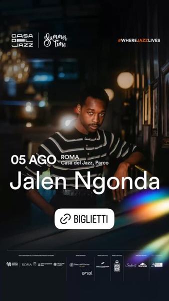Jalen Ngonda - Casa del Jazz Summertime